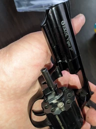 Револьвер Флобера Voltran Ekol Viper 4.5" (хром / пластик) + 20 шт патронов фото от покупателей 13