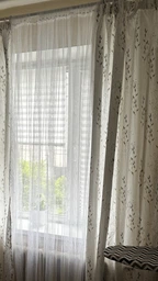 Гардини IKEA LILL ЛІЛЛЬ 2 шт. білі 100.702.62