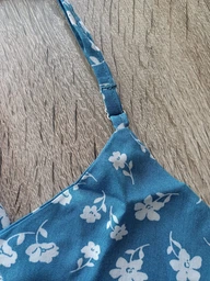 Піжама (майка + шорти) жіноча BARWA garments 0340/313 S Блакитна (2113403131030)