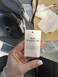 Жіноча шкіряна сумка Coach Tabby Shoulder Bag 26, світло-коричнева фото від покупців 1