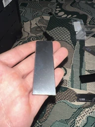Радіатор охолодження Jonsbo M.2 2280 для SSD NVMe тепловідвід з алюмінієвого сплаву з тепловою прокладкою Сірий (CN160019) фото от покупателей 2