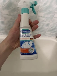 Плямовивідник Dr. Beckmann спрей від плям дезодоранту і поту Fleckenspray Deo&Schweiss 250 мл. фото від покупців 3
