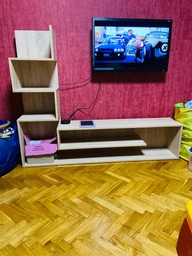 Стенка универсальная DC Unika 1550х280х1210 мм Нимфея Альба (DC110207) фото от покупателей 18