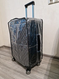 Чехол на чемодан прозрачный CoverCase размер M 24" (T-18939)