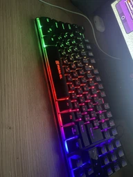 Клавіатура REAL-EL 8710 Gaming TKL Backlit, black фото от покупателей 10