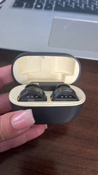 Бездротовий петличний мікрофон M9S 2-in-1 для iPhone (Lightning adapter) Black/light yellow