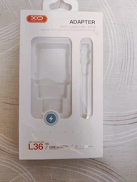 Сетевое зарядное устройство (адаптер) XO L36 1USB / QC3.0 / 3А + Micro white фото от покупателей 1