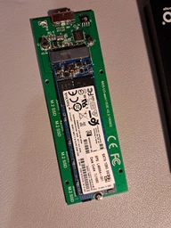 Внешний карман Maiwo для M.2 SSD (NGFF) SATA - USB 3.0 (K16N black)