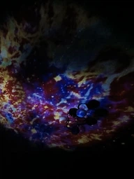 Ночник проектор звездного неба галактика Galaxy 19 сменных картриджей, домашний планетарий белый фото от покупателей 1