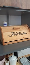 Хлебница-доска Maysternya для нарезки хлеба "Bread" 37*24*19см (8920Б) фото от покупателей 1