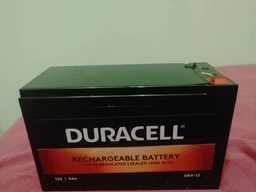 Аккумуляторная батарея Duracell | 12V 9Ah | F1 | AGM мультигель (DR9-12) фото от покупателей 17