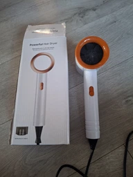 Мощный фен для сушки и укладки волос Powerful hair dryer LY-335 2000 Вт Белый
