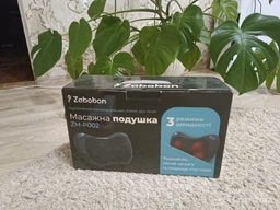 Масажна роликова подушка інфрачервоний масажер для спини та шиї Zabobon ZM-P002 (Premium) фото від покупців 6