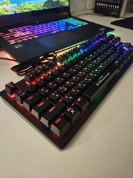 Клавіатура Xtrike ME GK-979 5 colors-LED Mechanical Red Switch USB Black (GK-979) фото від покупців 14