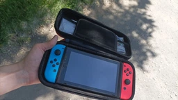 Жорсткий захисний кейс чохол для ігрової консолі Nintendo Switch / Nintendo Switch OLED (Full Black) + в подарунок накладки на стіки [358564941] фото від покупців 10