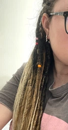 Канекалон Easy Braid сіро-коричневий теплий беж Блонд Довжина 65 см Вага 90 грам Низькотемпературний 100-150°С FR-28 фото від покупців 2