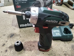 Акумуляторний дриль-шурупокрут Metabo PowerMaxx BS Basic 2 акб 2.0 Ah, з/п (600984000) фото від покупців 1