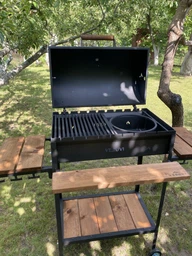 Мангал - гриль барбекю Vesuvi BBQ Wood 600 3 мм (m-Wood)