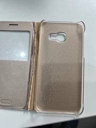 Чохол для мобільного телефону (flipp-BOOK Call ID) для Samsung Galaxy А3 2017 (А320) (gold)