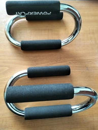 PowerPlay 4318 Push-Up Bars Stell металеві S-подібні