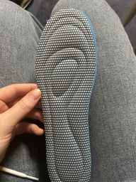 Устілки антибактеріальні з ефектом пам'яті Memory Insoles Gray Розмір 35-36
