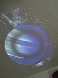 Ночник проектор звездного неба галактика Galaxy 19 сменных картриджей, домашний планетарий белый фото от покупателей 2