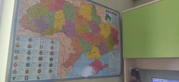 Карта України адміністративний поділ 100x70 см М 1:1 400 000 ламінований папір (4820114950222) фото від покупців 2