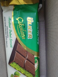 Молочный шоколад Ulker Dubai Chocolate Дубайский с фисташковой пастой и хрустящим катаифом 93 г (8690504143727) фото от покупателей 2