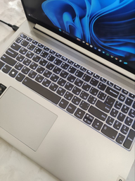 Ноутбук Lenovo IdeaPad Slim 5 16IAH8 (83BG001ARA) Cloud Grey / 16" IPS WUXGA / Intel Core i5-12450H / RAM 16 ГБ / SSD 512 ГБ / Підсвічування клавіатури / Зарядка через Type-C