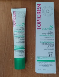 Компенсувальний зволожувальний крем для обличчя - Topicrem AC Compensating Moisturizing Cream 40ml (833580-31154993)