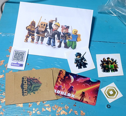 Скретч-карта Roblox Gift Card на 1000 ROBUX |10$ (USD)