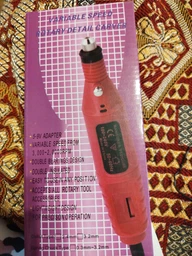 Фрезы алмазные Nail Drill набор 5 шт. для тонкой кутикулы (красная насечка)