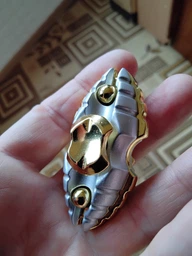 Спиннер MT-14 Metal Shell Silver/Gold (MT-14SG)