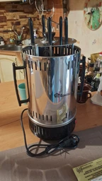 Шашлычница электрическая DOMOTEC 6 шампуров 1000 W
