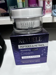 Регенеруючий нічний крем Revuele Пептиди та Ретинол Bioactive 50 мл 3800225902526 фото від покупців 3