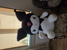 Sanrio Куромі 120 см велика м'яка іграшка аніме хелоу китти kuromi hello kitty арт 1 фото від покупців 1