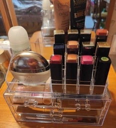 Oрганайзер для косметики Cosmetic Storage Box Акриловый (YU227) фото от покупателей 16