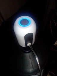 Електрична помпа для води BRS White диспенсер для бутильованої води USB зарядка автоматична подача 5–19 л фото от покупателей 12