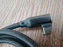Кабель Type-C – Type-C 3.2 gen2 e-marker PD 100W двойной угловой 90 градусов 2 м Черный (TC100W-D90-2) фото от покупателей 1