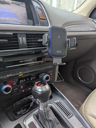 Автомобильный беспроводной зарядный держатель Proove WHTP15010004 Triple Clamp Pro 15W Grey фото от покупателей 1