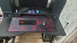Игровая поверхность WorkPlaceShop GAME 3D RED WEB 300х500 мм
