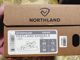 Сандалі чоловічі Northland Festland 118550 44, чорний фото від покупців 1