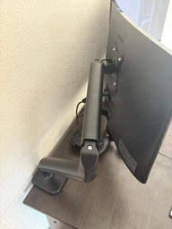 Настольное крепление для монитора OfficePro MA411B с пружиной 17-32" 2-9 кг Black