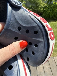 Детские Сабо Crocs Bayaband Kids Clog 27 р 15.8-16.6 см Синие 205100-C10 Blue фото от покупателей 1