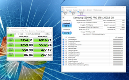 SSD диск Samsung 990 Pro 2TB M.2 PCIe 4.0 x4 NVMe 2.0 V-NAND 3bit MLC (MZ-V9P2T0BW)
