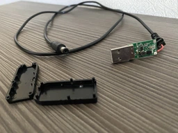Кабель для роутера від повербанка з перетворювачем на 9V, DC 2.1x5.5mm, USB 5V-->9V адаптер, перехідник + USB світильник фото від покупців 1