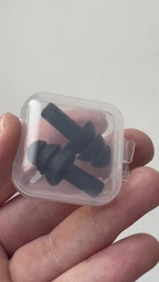Беруши универсальные для плавания и от шума в пластиковом футляре Earplugs Yellow (желтый) фото от покупателей 5