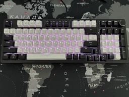 Клавиатура механическая проводная GamePro MK170B Hot-Swap Red Swich 95% RGB Black фото от покупателей 11