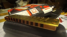 Губна гармошка Hohner Marine Band Deluxe M200511X Bb-major (R126710)
