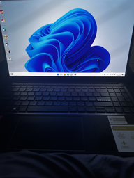 Ноутбук ASUS VivoBook 15 OLED M1505YA-MA268 (90NB10Q1-M00CT0) Indie Black / 15.6" OLED 2.8K 120 Гц / AMD Ryzen 5 7430U / RAM 16 ГБ / SSD 512 ГБ